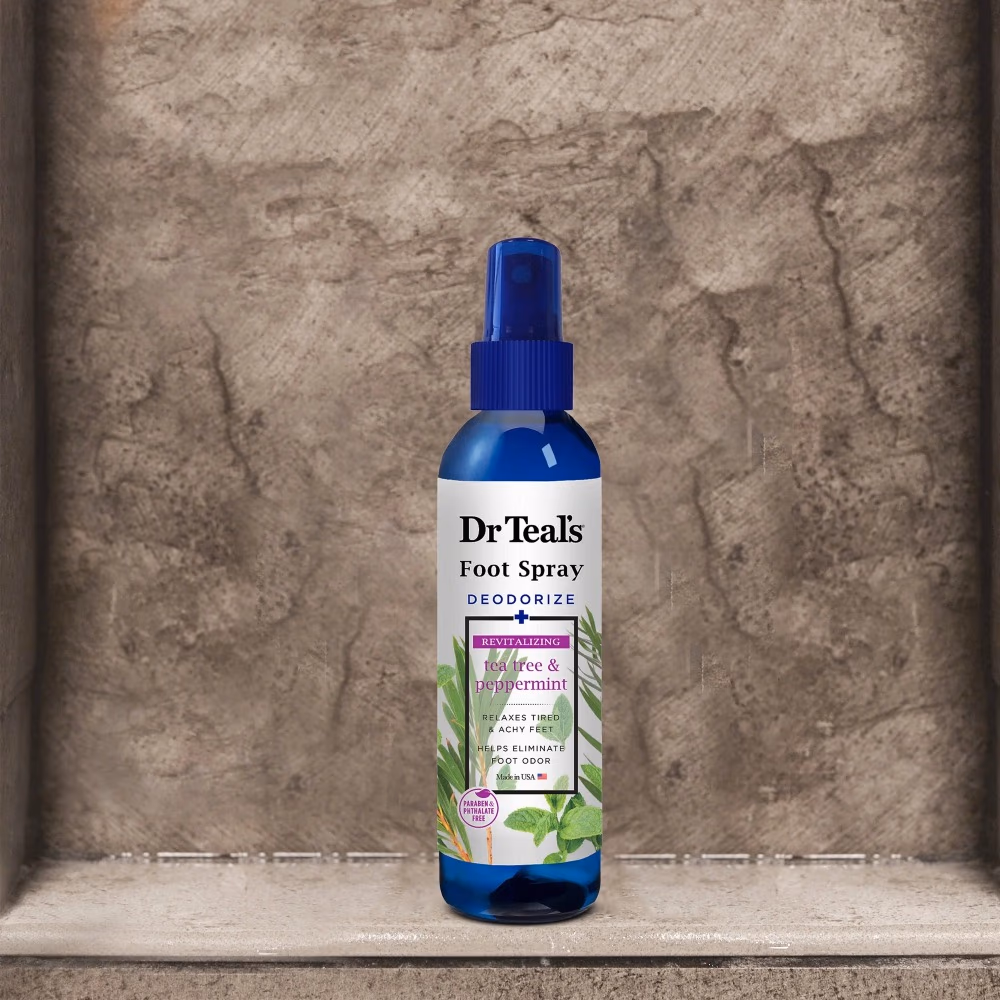 Dr Teals Tea Tree & Peppermint Foot Spray 177ml 2