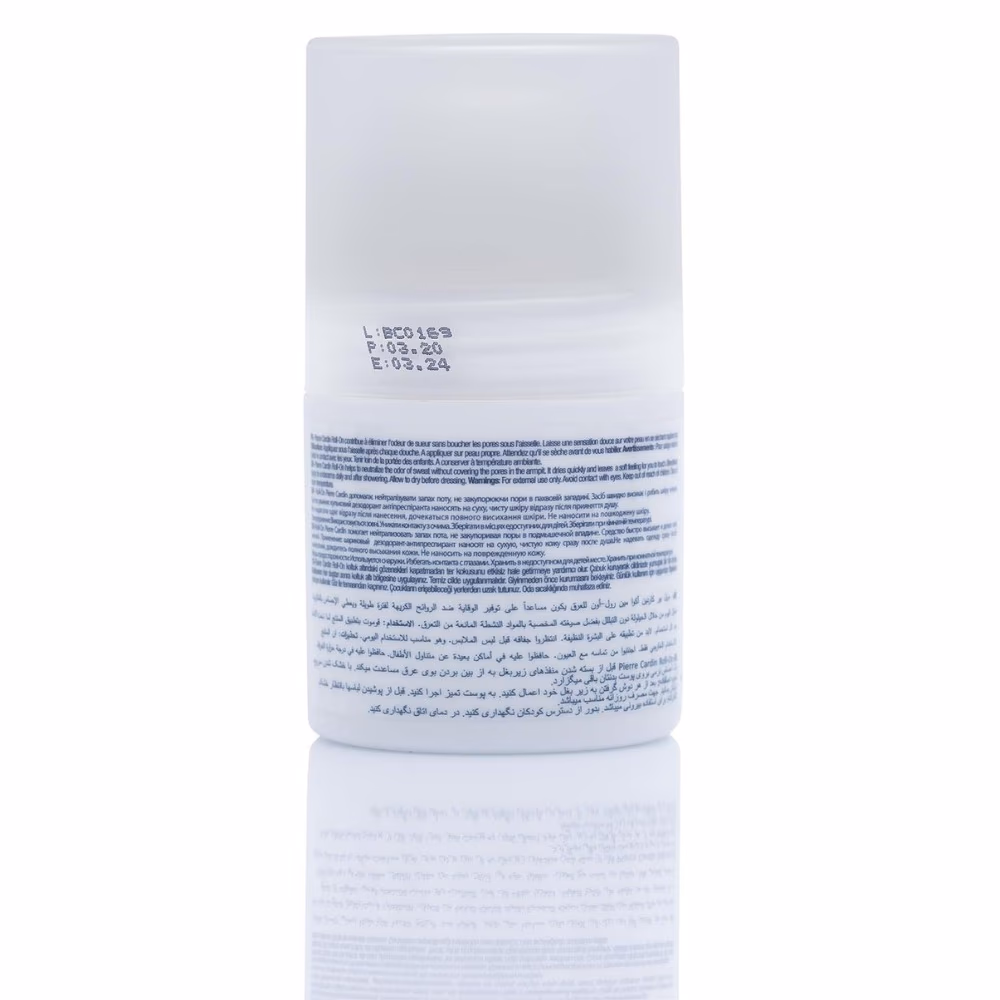 Pierre Cardin Men Roll-On Deodorant 50ml 4