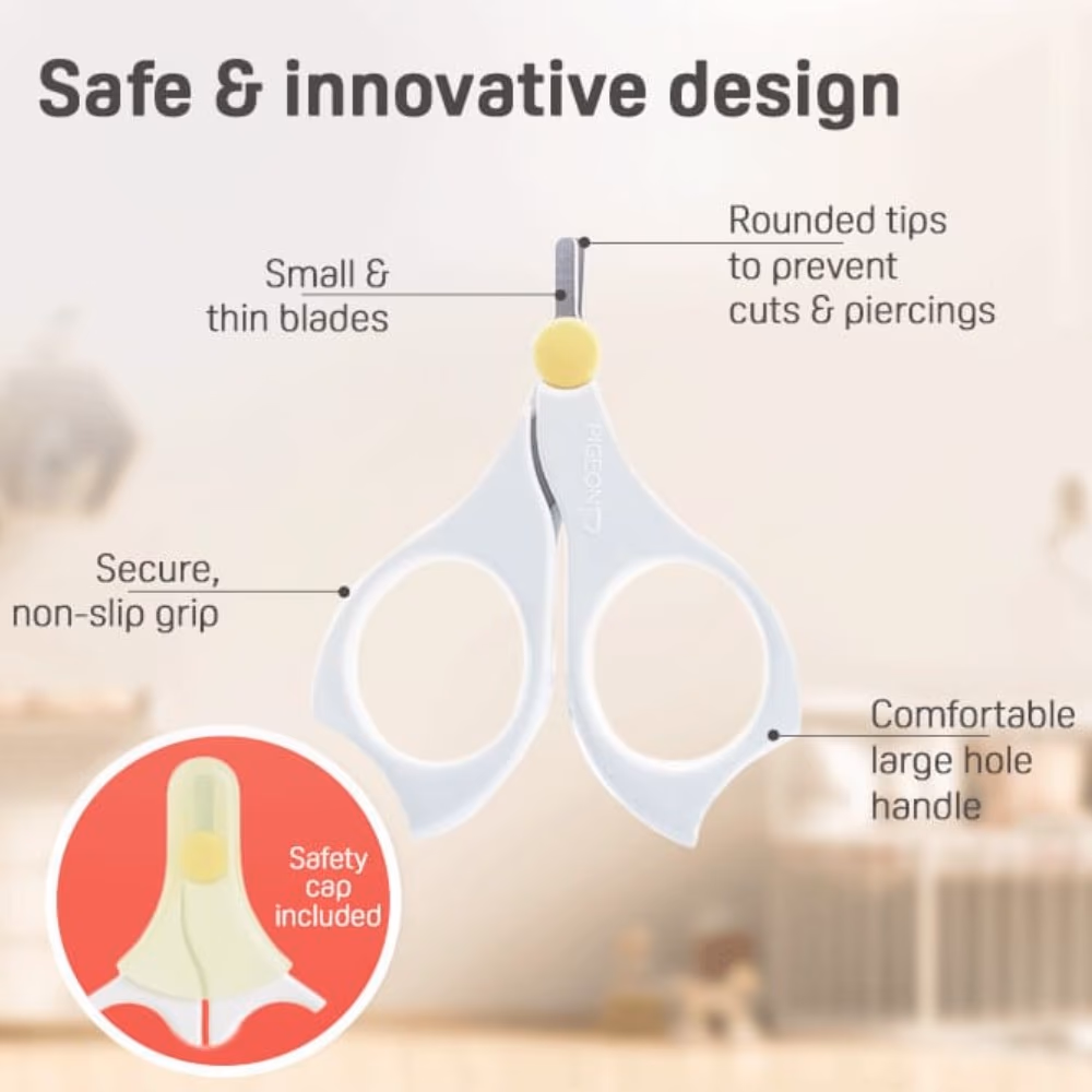 Pigeon Baby Safety Nail Scissors 0+ Months 807 5