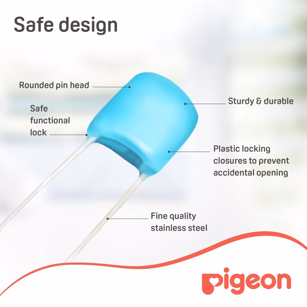 Pigeon Baby Safety Pin Large 6s 881 2