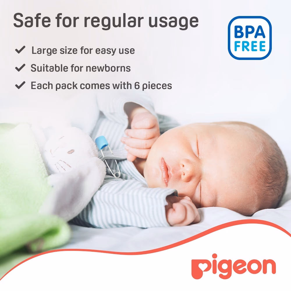 Pigeon Baby Safety Pin Large 6s 881 5
