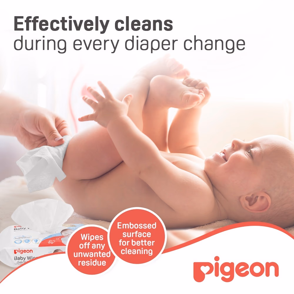 Pigeon Baby Water Wipes 80s 5