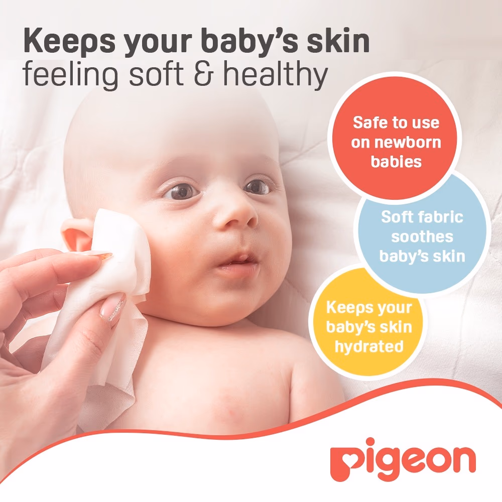Pigeon Baby Water Wipes 80s 4
