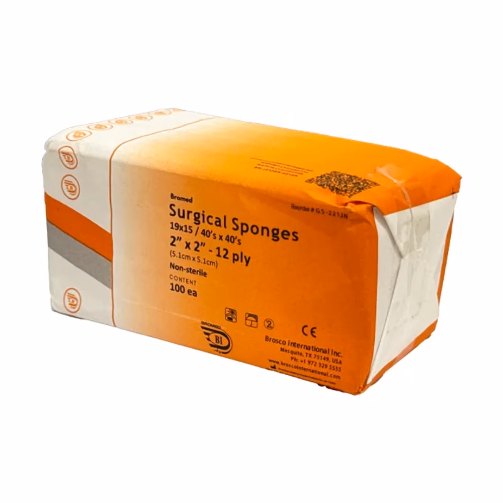 Bromed Gauze Sponge 2x2 12Ply 2
