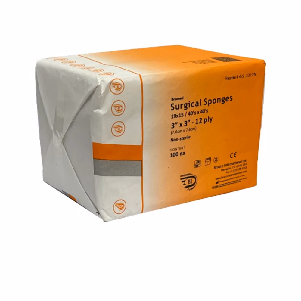 Bromed Gauze Sponge 3x3 12Ply 2