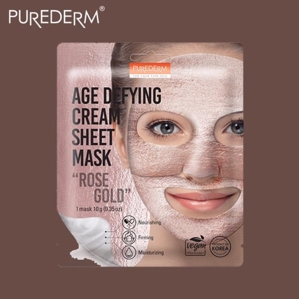Purederm Age Defying Cream Sheet Mask 10g ADS-835 3