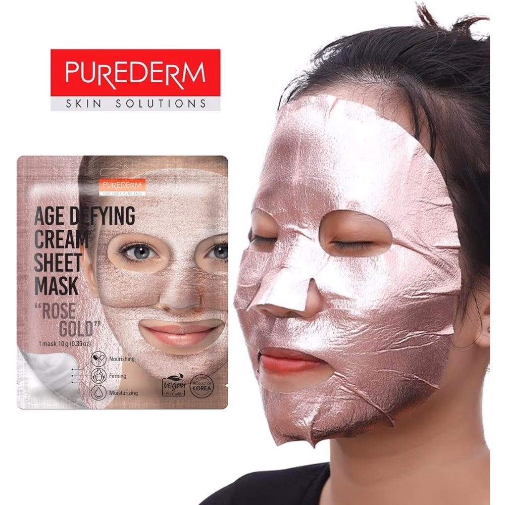 Purederm Age Defying Cream Sheet Mask 10g ADS-835 4