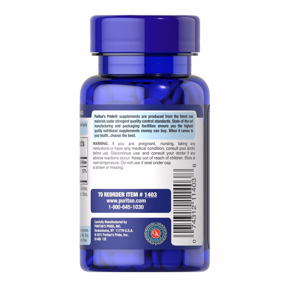 Puritan's Pride Folic Acid 250s 3