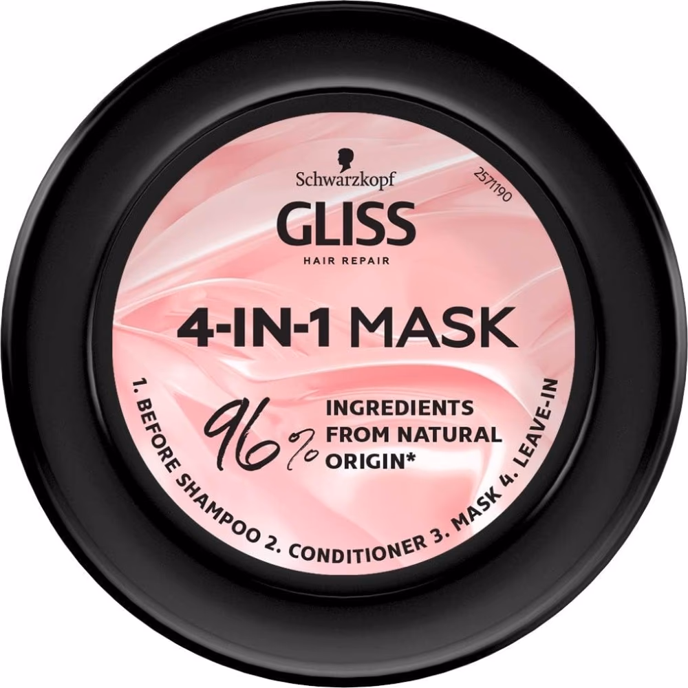 Schwarzkopf Gliss Protein Babassu Oil Mask 400ml 2