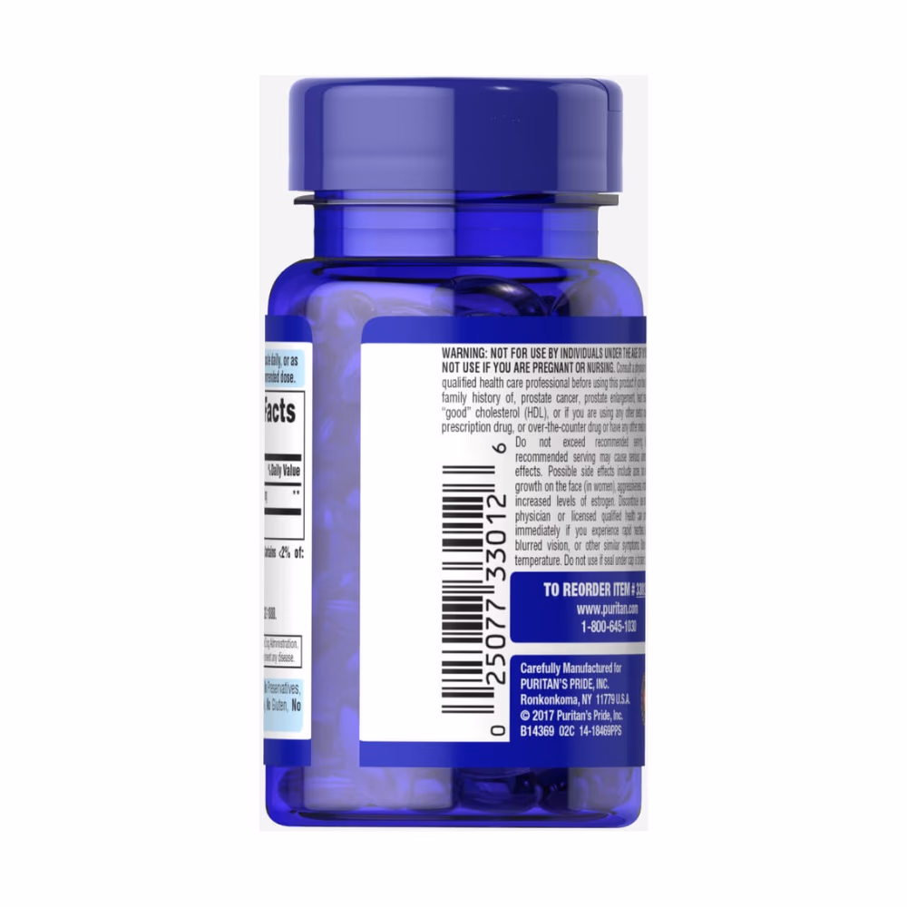 Puritans Pride DHEA 100mg Cap 60 Tabs 2
