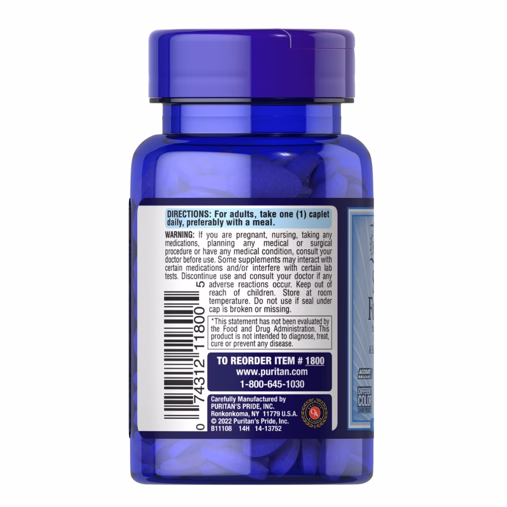 Puritans Pride Stress Formula 60 Tablets 2