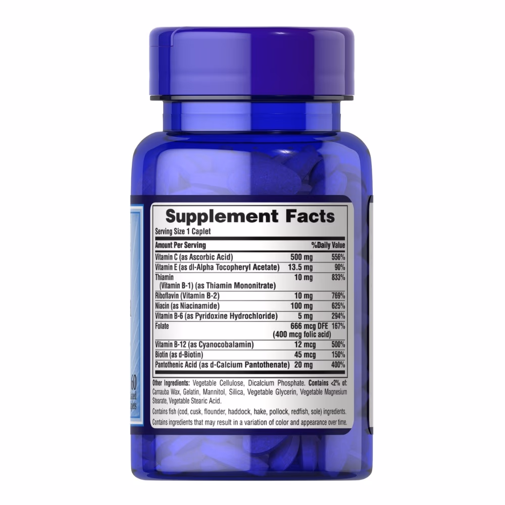 Puritans Pride Stress Formula 60 Tablets 3