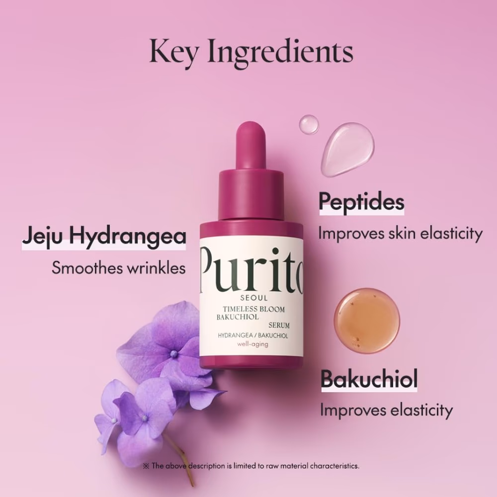 Purito Timeless Bloom Bakuchiol Serum – 30 ml 3