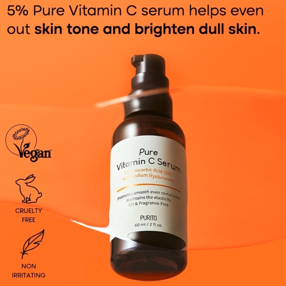 Purito Pure Vitamin C Serum 60ml 5