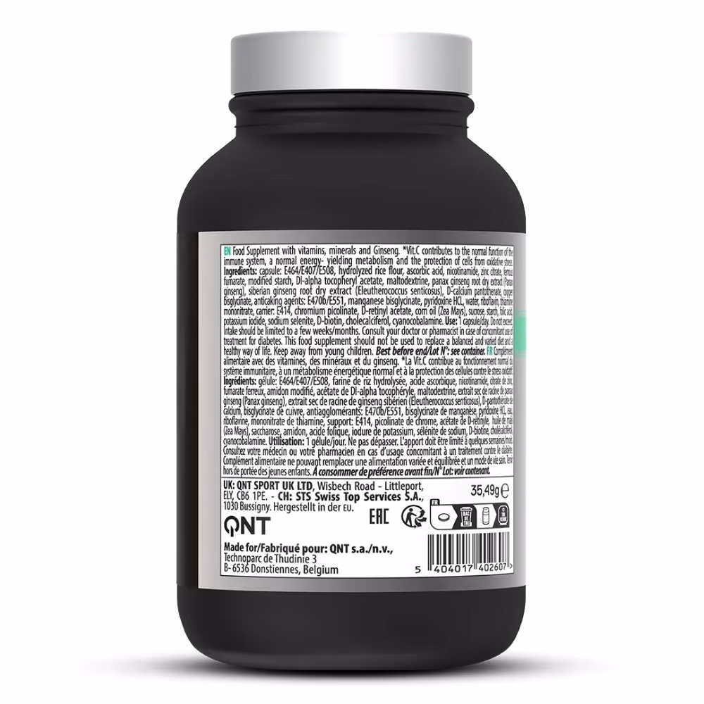 QNT Care Mens Multivitamin - 60 Capsules  3
