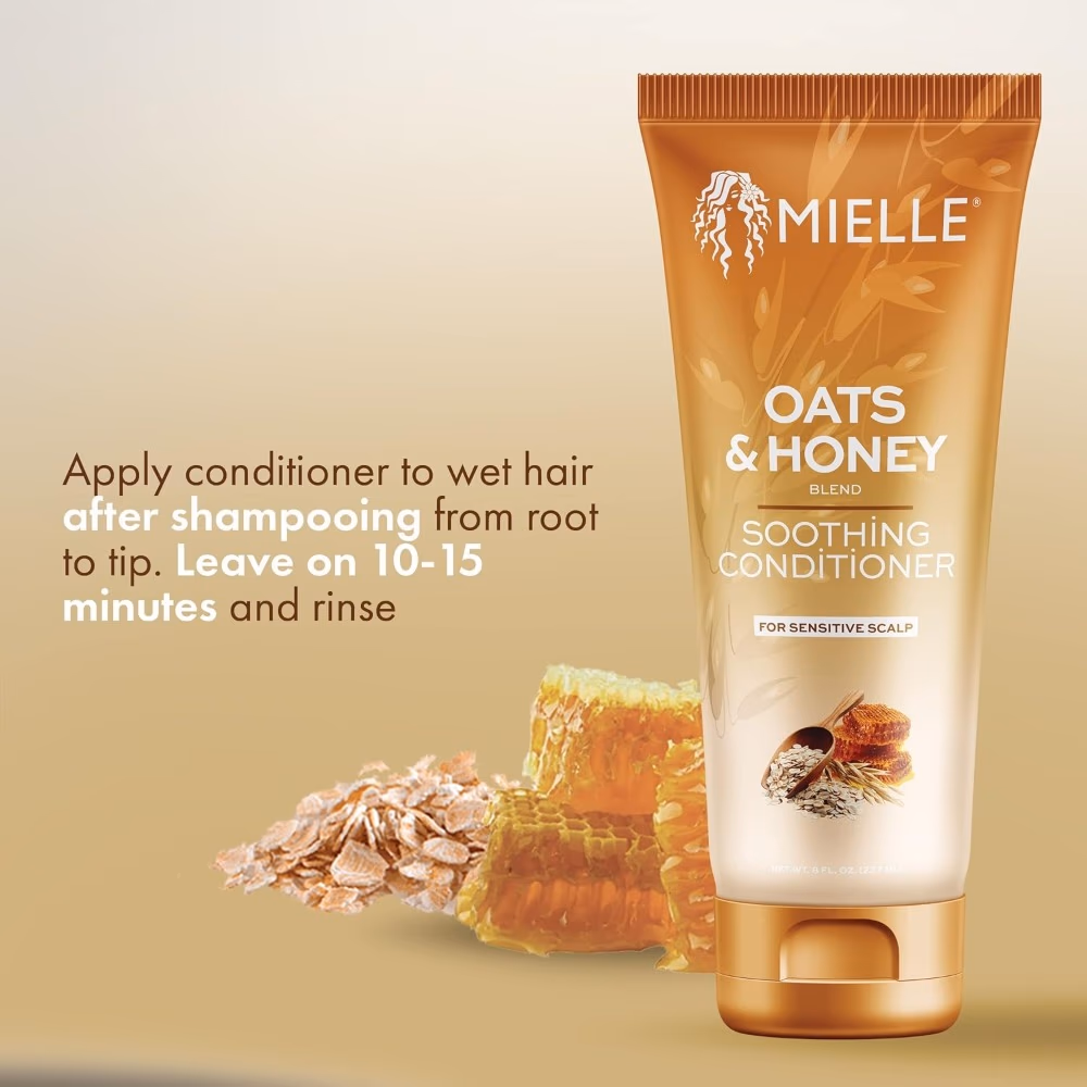 Mielle Oats And Honey Soothing Conditioner 237ml 2
