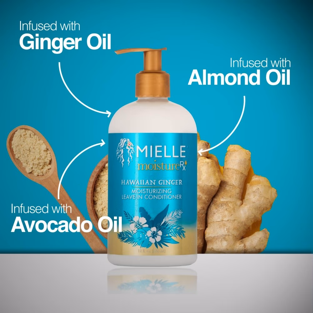 Mielle Moisture RX Hawaiian Ginger Leave In Conditioner (355ml) 2