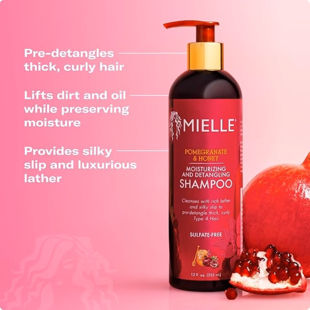 Mielle Pomegranate And Honey Shampoo 355ml 4