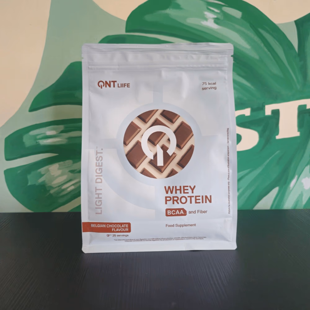 QNT Liife Whey Protein Belgian Chocolate Flavor 500g 3