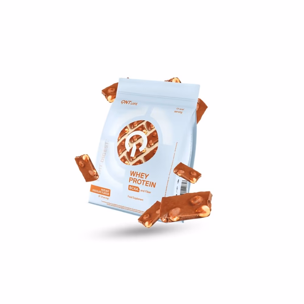 QNT Liife Whey Protein Hazelnut & Chocolate Flavor 500g 2