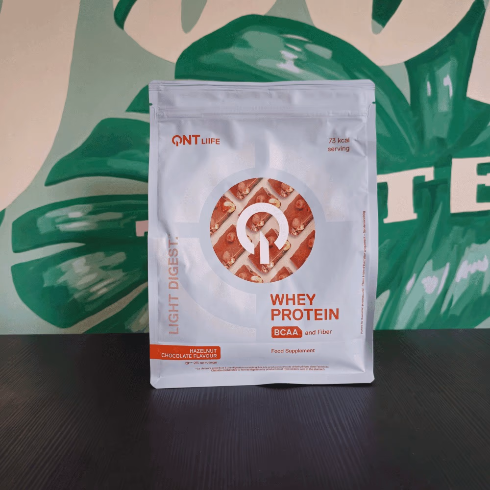 QNT Liife Whey Protein Hazelnut & Chocolate Flavor 500g 3