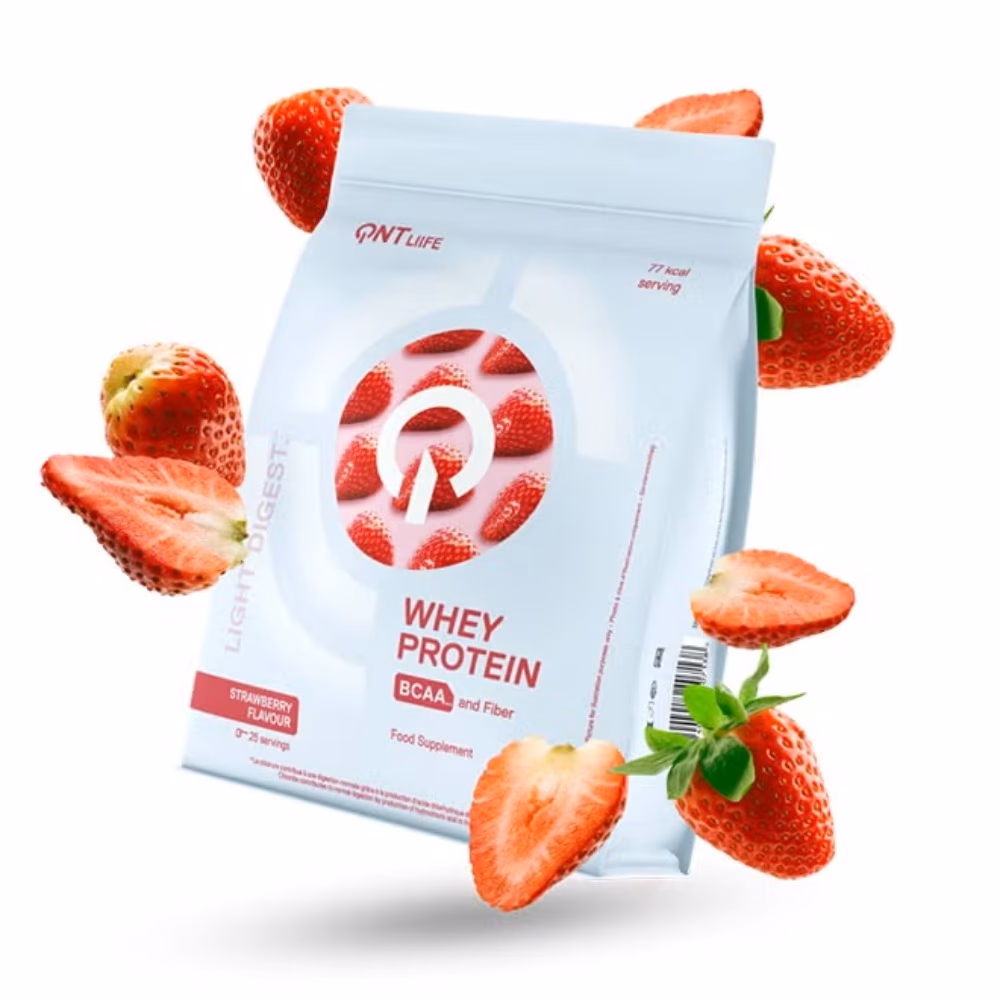 QNT Liife Whey Protein Strawberry Flavor 500g 3