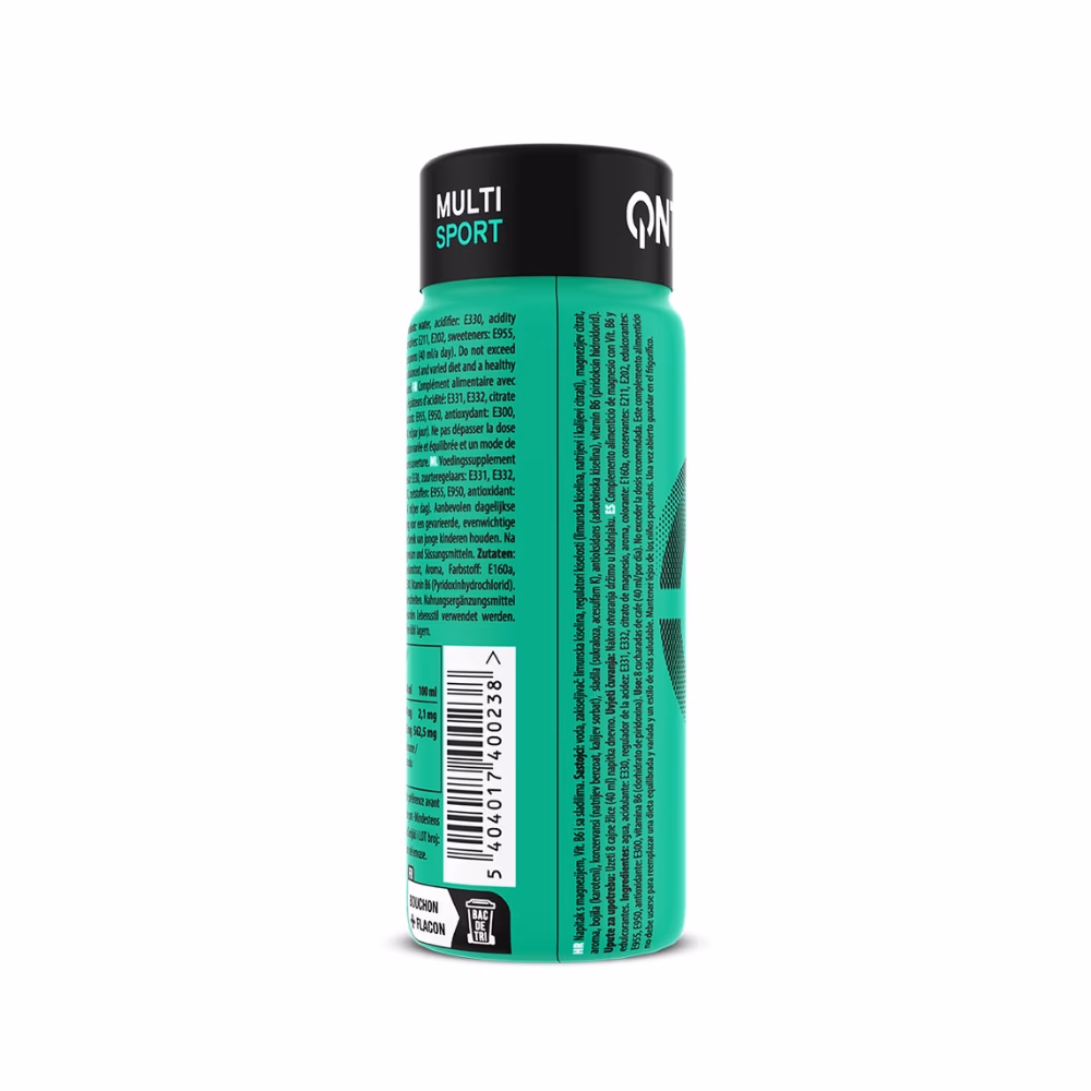 QNT Magnesium Vitamin B6 Shot 80ML Tropical Fruit 3