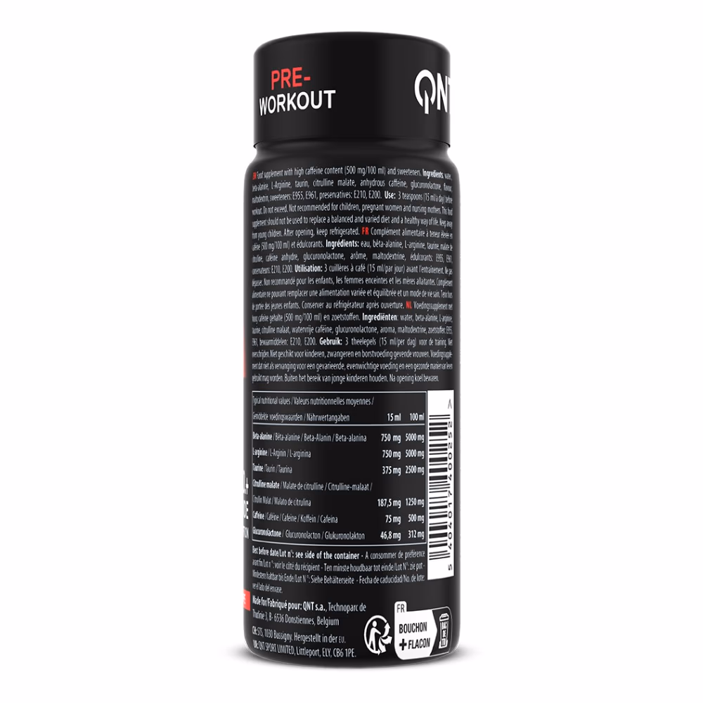 QNT Metapure Shot – Cherry Grape – 80ml x 12 Pack | Whey Isolate Protein Shot for Muscle Recovery & Energy Boost 4