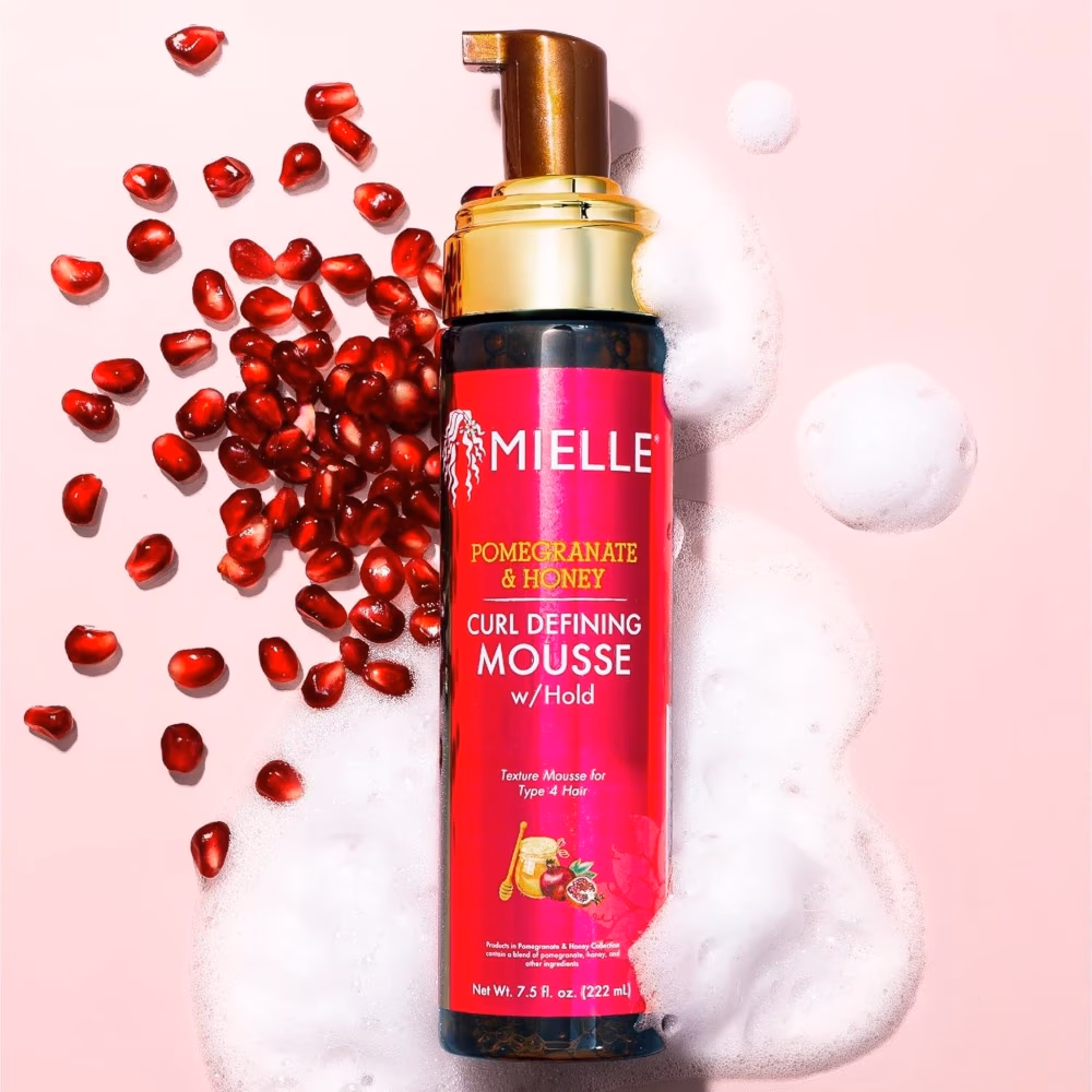 Mielle Pomegranate & Honey Curl Defining Mousse (222ml) 2