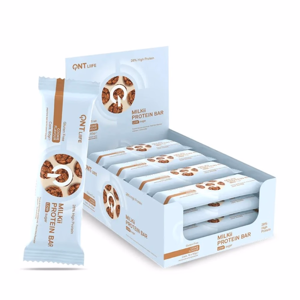 QNT Milki Protein Bar 60GM Cookie 2