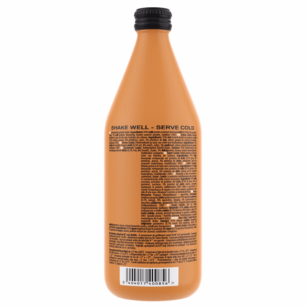 QNT Protein Shake 53GM 500ML Cookie 3