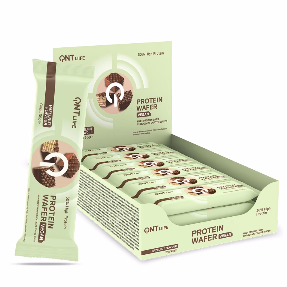 QNT Vegan Protein Wafer 35GM Hazelnut 4