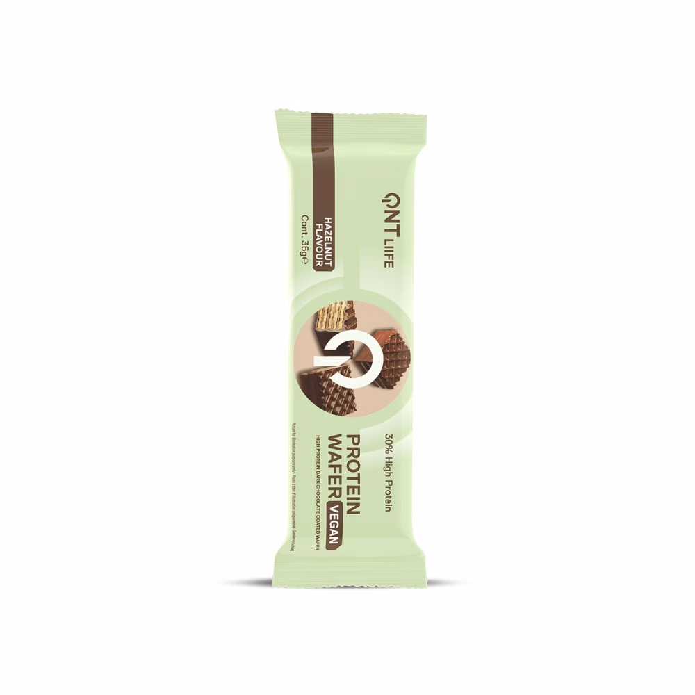 QNT Vegan Protein Wafer 35GM Hazelnut 3