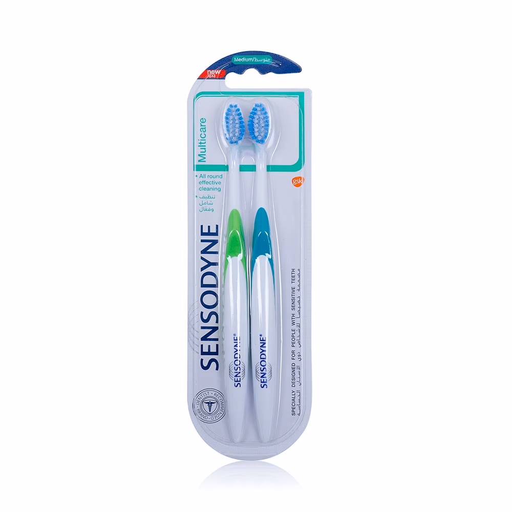 Sensodyne Toothbrush Multi Care Medium 1 + 1  2