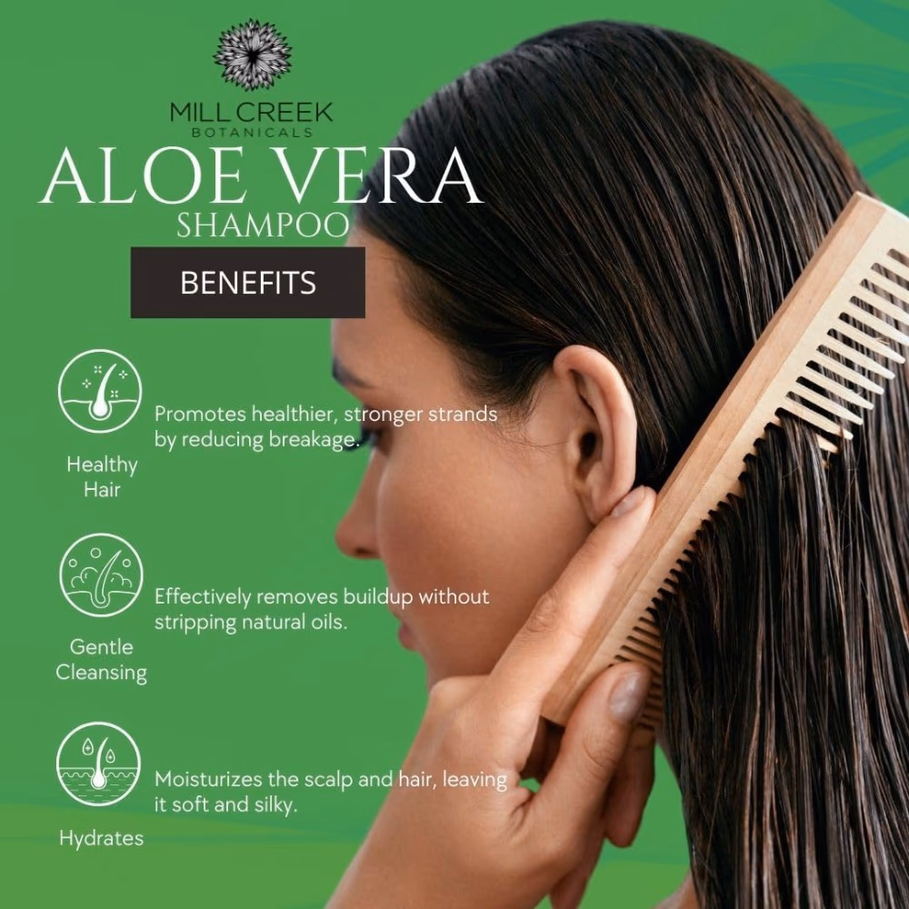 Mill Creek Botanicals Aloe Vera Shampoo (414ml) 2
