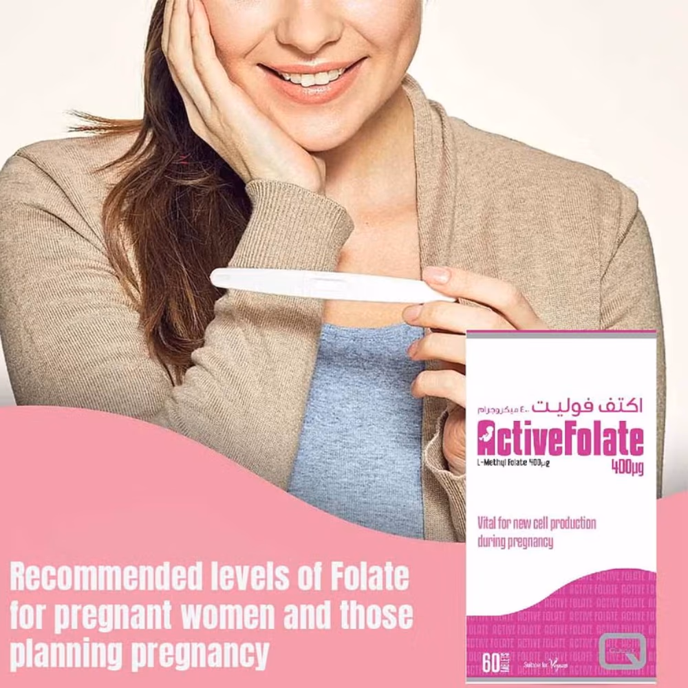 Quest Active Folate 400MCG 60 Tabs 2