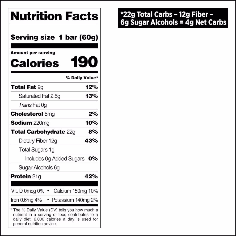 Quest Protein Bar Chocolate Chip Cookie Dough 60g 5