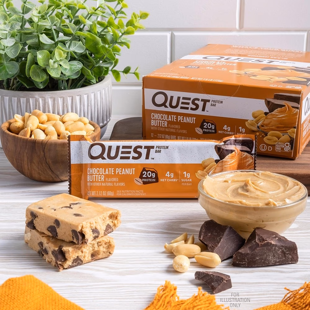 Quest Protein Bar Chocolate Peanut Butter 60g 5