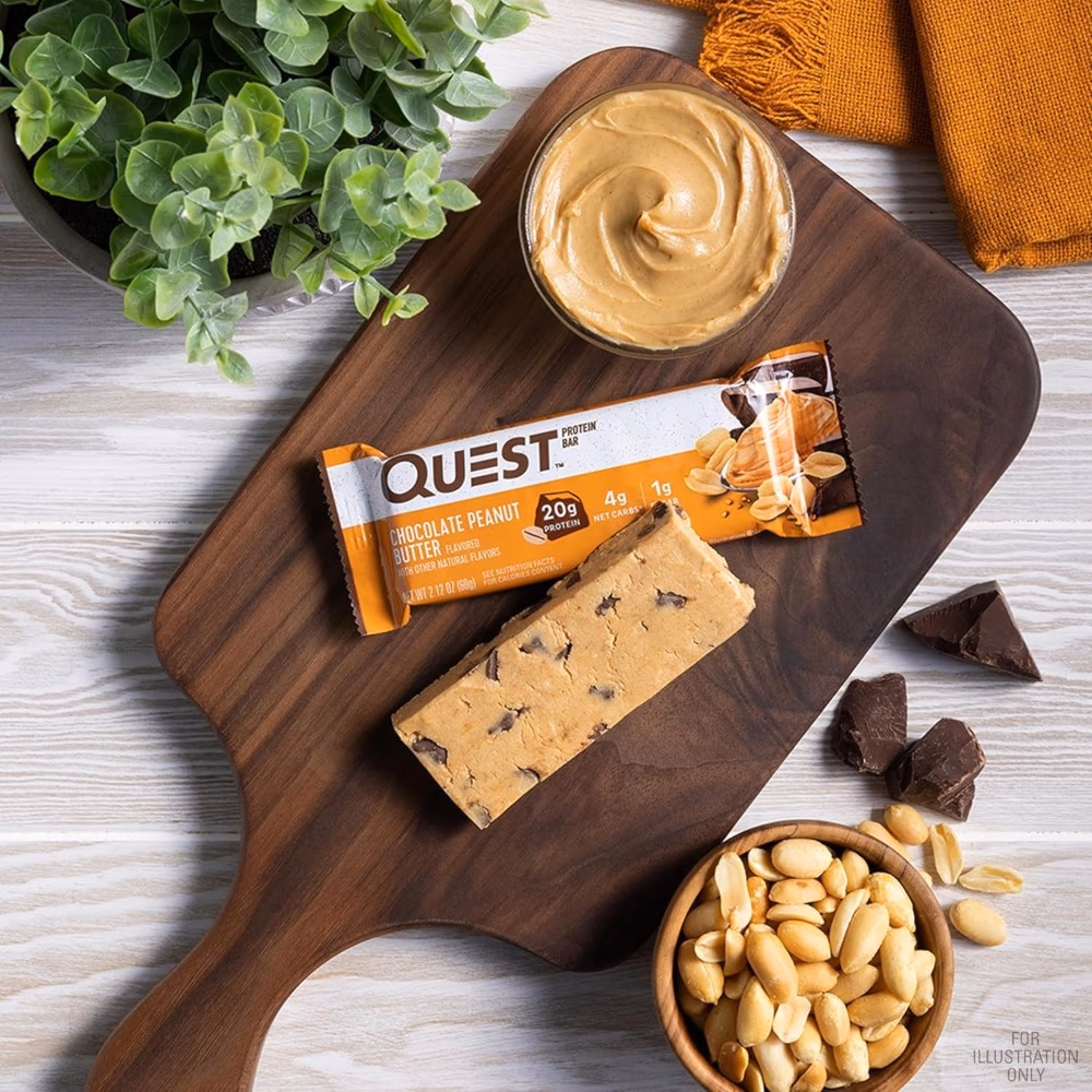 Quest Protein Bar Chocolate Peanut Butter 60g 3