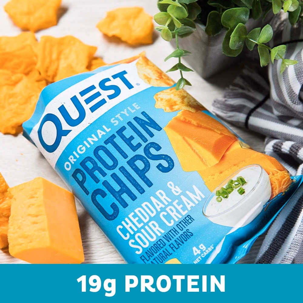Quest Protein Chips Cheddar Sour Cream 32g 2