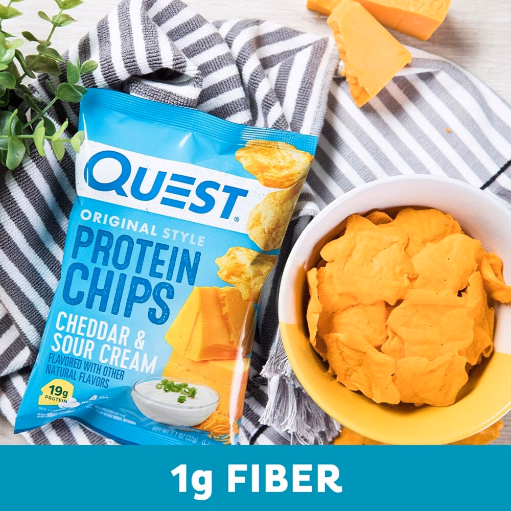 Quest Protein Chips Cheddar Sour Cream 32g 3