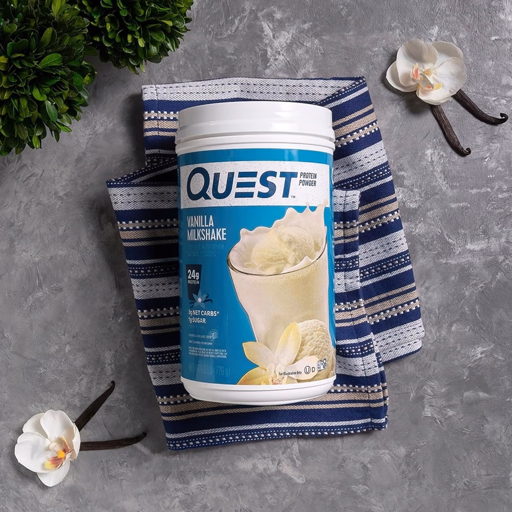 Quest Protein Powder Vanilla Milkshake 726g 5