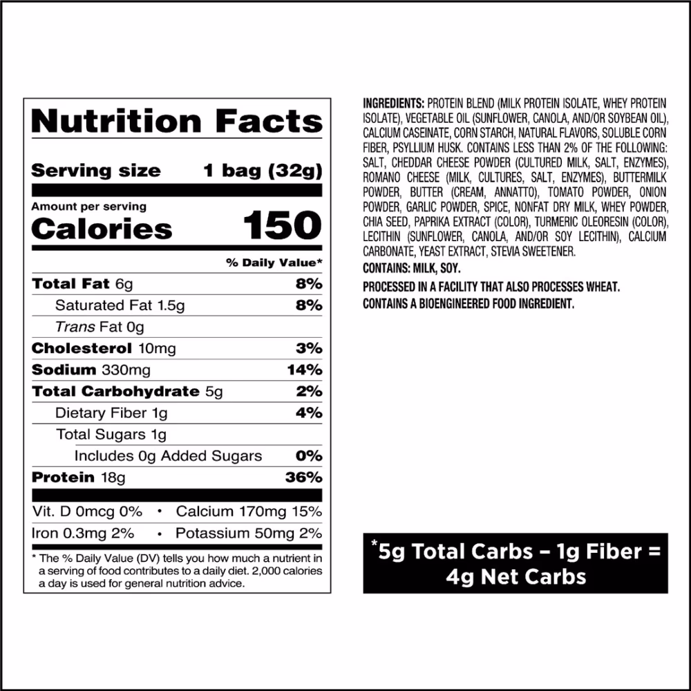 Quest Tortilla Protein Chips Nacho Cheese 32g 4