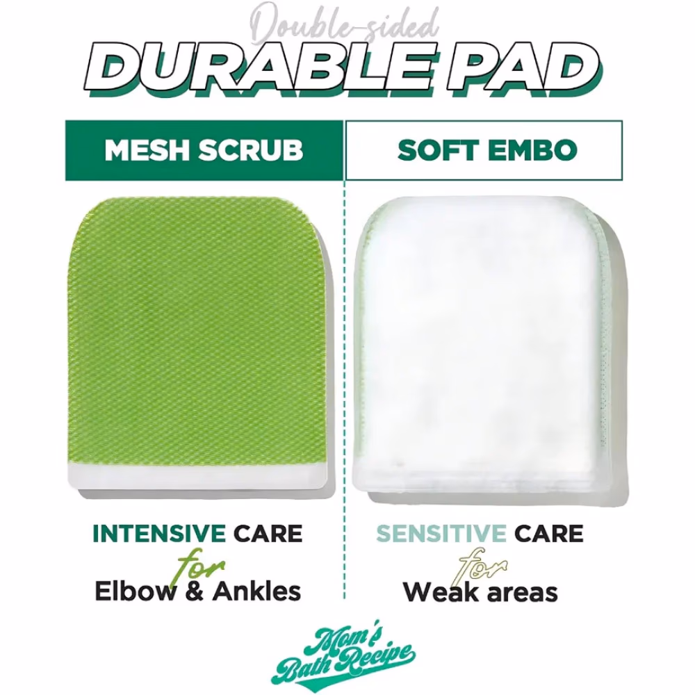 Moms Bath Recipe Body Peeling Pad Green (25ml x 8s) 2