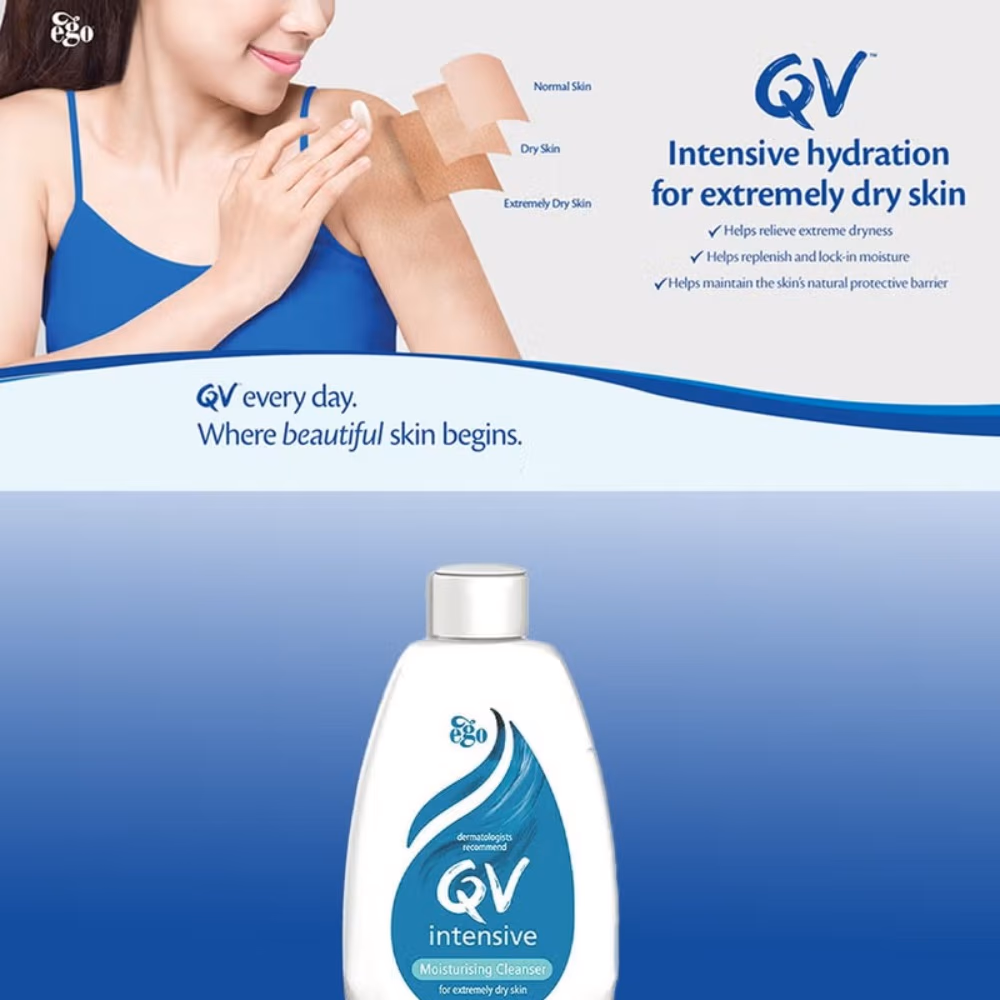QV Intensive Moisturizing Cleanser 250g 2