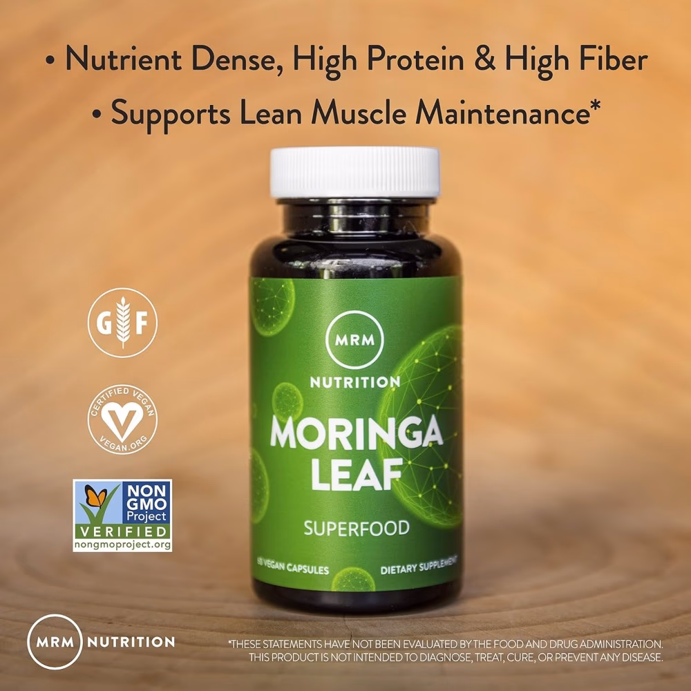 MRM Nutrition Moringa Leaf 60 Vegan Capsules 3