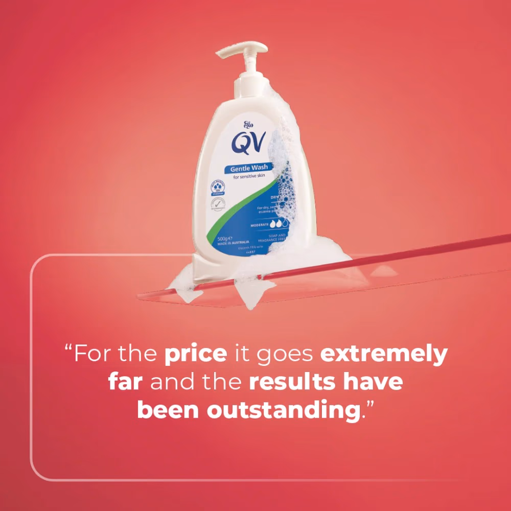 QV Gentle Wash Sensitive Skin 500g 2