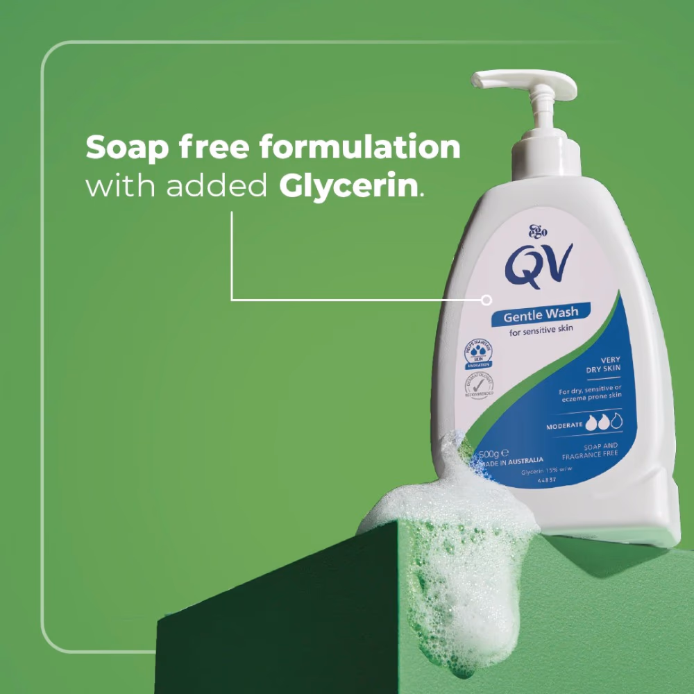 QV Gentle Wash Sensitive Skin 500g 4