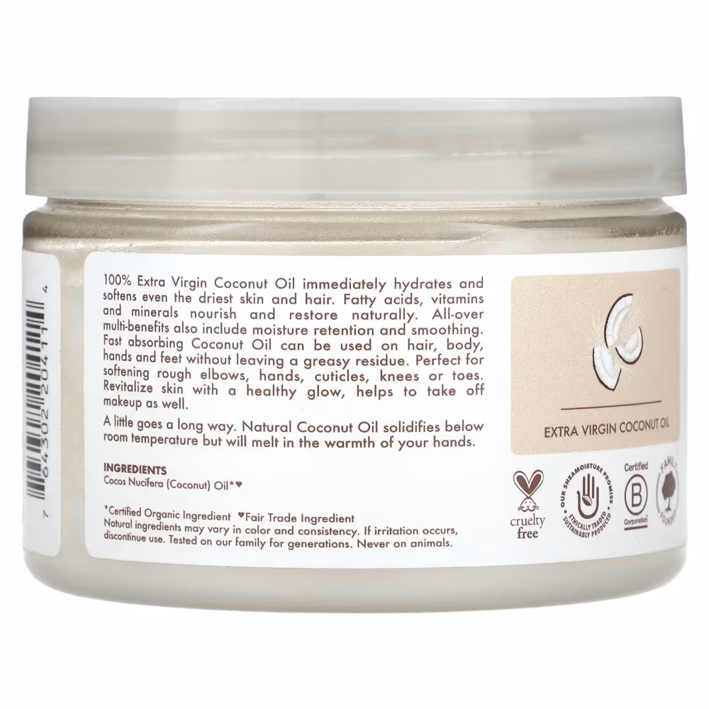 Shea Moisture Head to Toe Extra Virgin Coconut Oil 287g 2