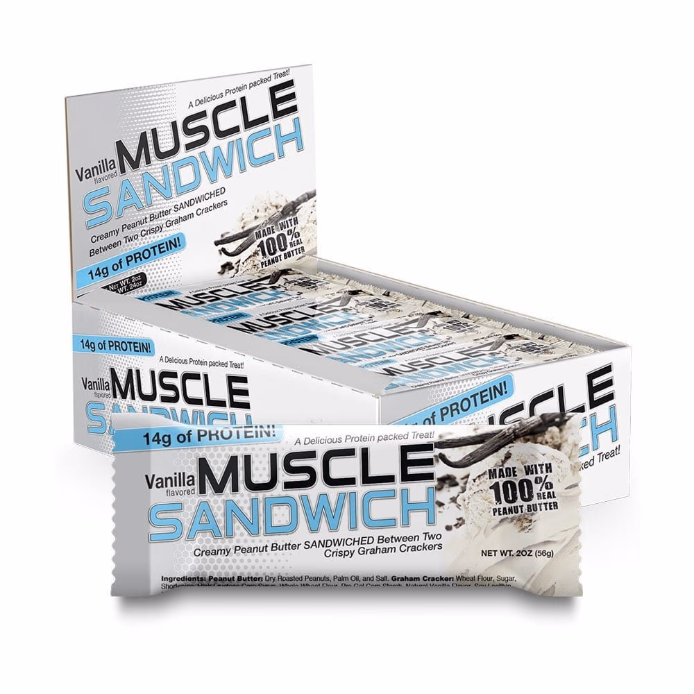 Muscle Sandwich Vanilla Bar (56g)  2